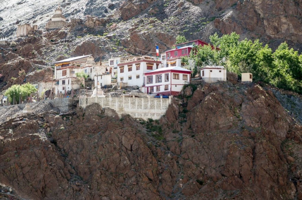 Nonnerie Kachod Dubling en face du monastère de Karsha, fondée par des nonnes dans les années 50