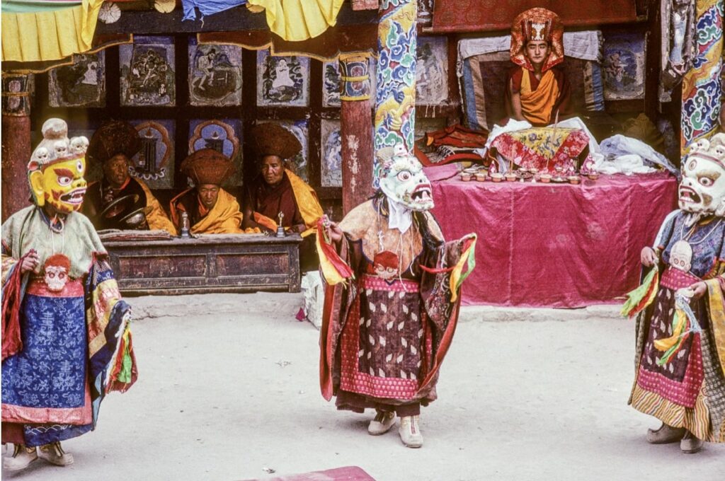 Danse rituelle festival au monastère d’Hemis Ladakh