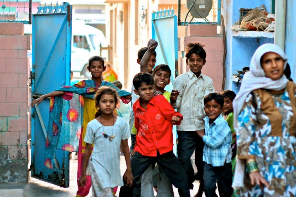 Enfants Rajasthan - Voyage chez l'habitant Inde 