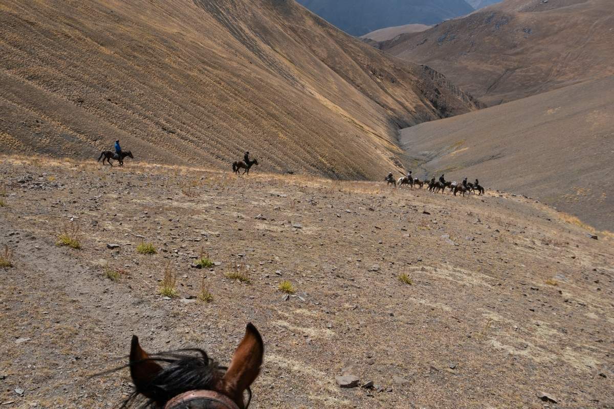 Trek à cheval Kirghizistan