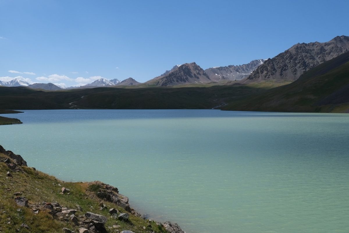 Lac turquoise Kirghizistan