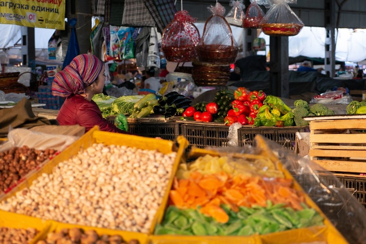Och Bazar Kirghizistan route de la soie