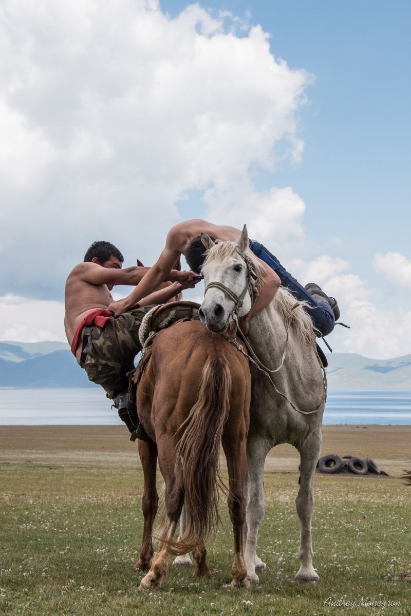 sport équestre nomades kirghizistan