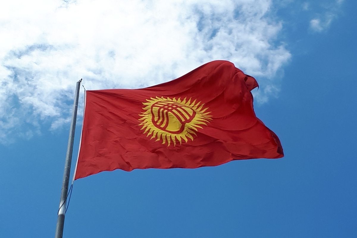 Drapeau kirghize