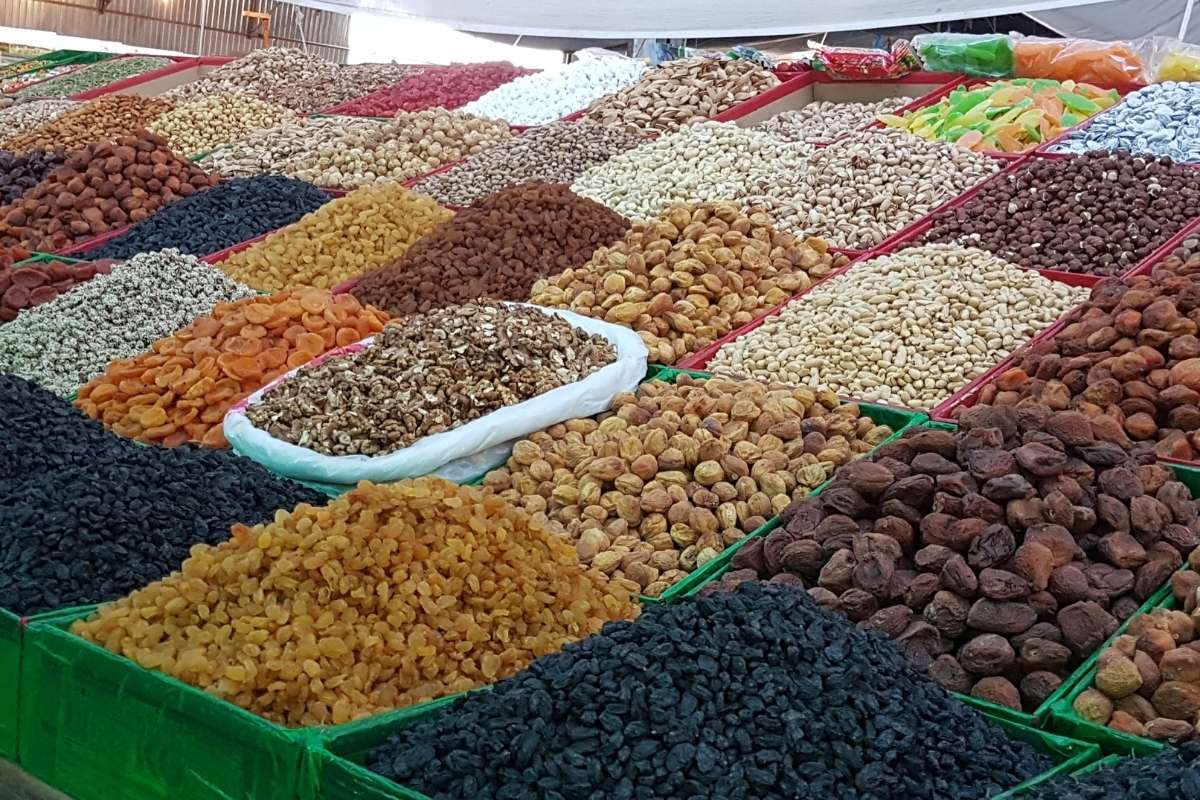 Fruits secs kirghizistan
